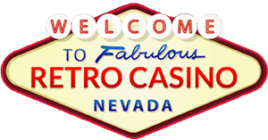 retro casino logo